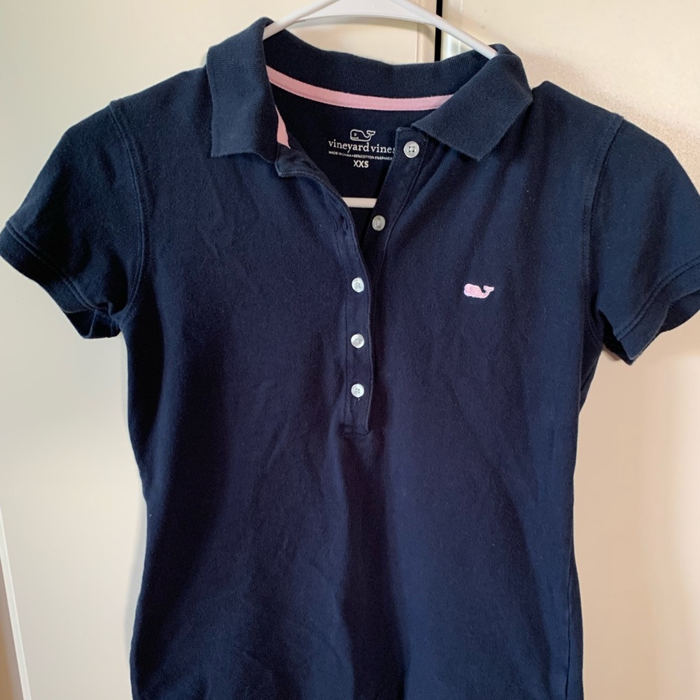 Vineyard Vines Navy Polo Women’s XXS